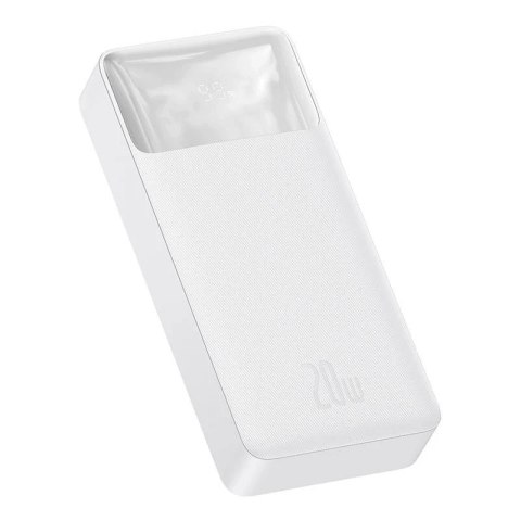Powerbank Baseus Bipow 20000mAh, 2xUSB, USB-C, 20W (biały)