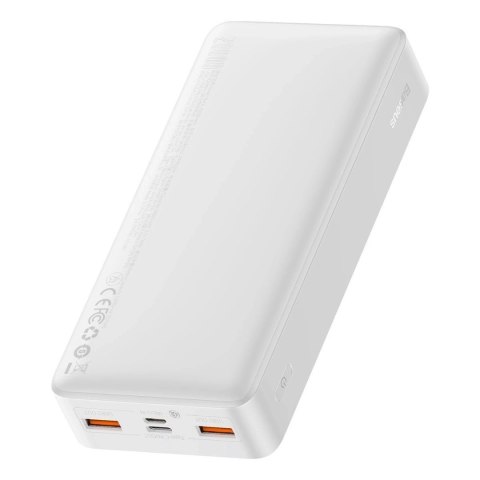 Powerbank Baseus Bipow 20000mAh, 2xUSB, USB-C, 20W (biały)