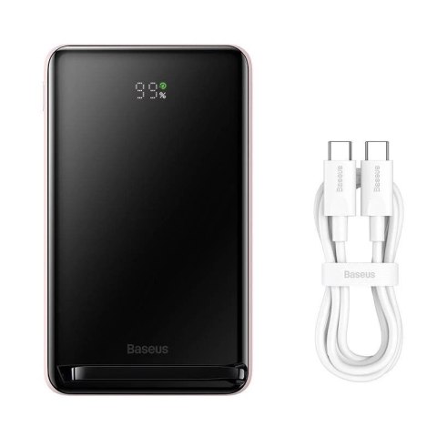 Powerbank Baseus Magnetic 10000mAh 20W (różowy)