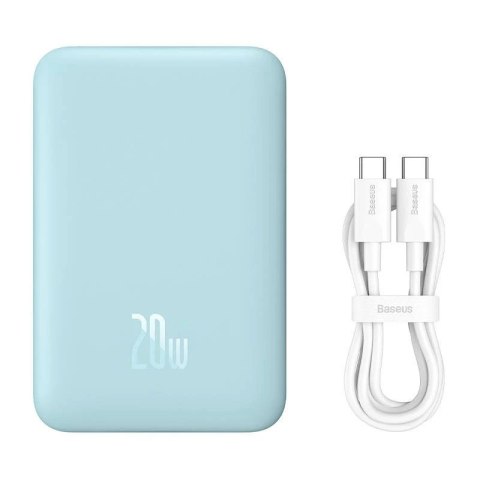 Powerbank Baseus Magnetic Mini 10000mAh 20W (niebieski)