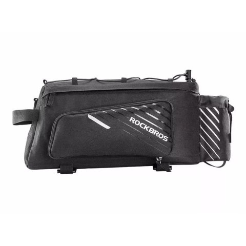 Torba rowerowa na bagażnik duża 12L Rockbros A9-BK sakwa