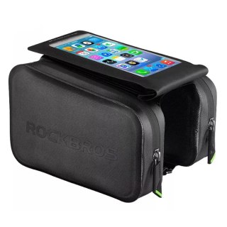 Torba rowerowa sakwa uchwyt rowerowy Rockbros AS-006BK czarna