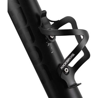 Uchwyt rowerowy koszyk na bidon aluminiowy na butelkę Rockbros 2017-11BBK