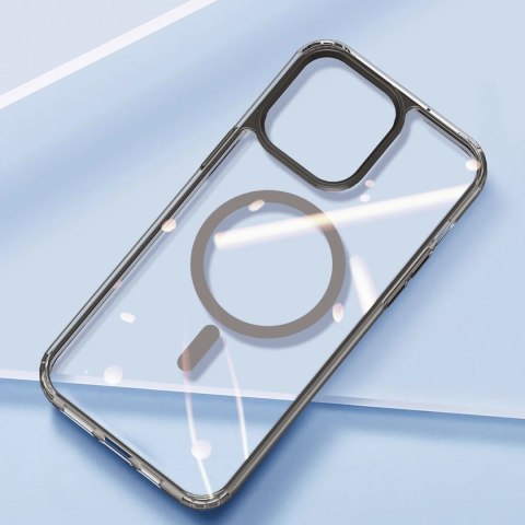 Etui Dux Ducis Clin2 do iPhone 14 Pro Max magnetyczny pokrowiec MagSafe szare