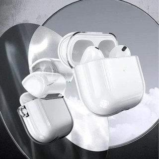 Etui ochronne na słuchawki USAMS do Apple AirPods 3 przezroczysty czarny/tranparent black BH740AP02 (US-BH740)