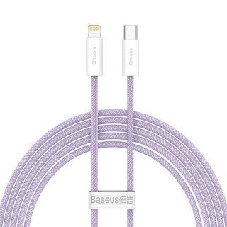 Kabel USB-C do Lightning Baseus Dynamic Series, 20W, 2m (fioletowy)
