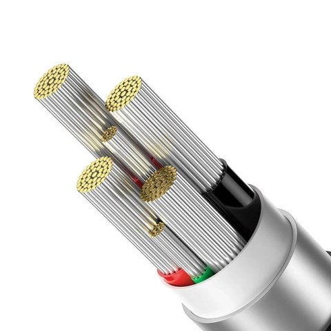 Kabel USB do USB-C Baseus Explorer, 100W, 1m (niebieski)