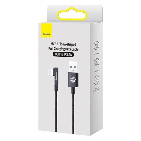 Kabel Baseus MVP 2 Lightning 1m 20 W - czarny