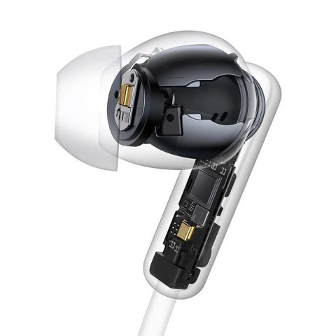 Słuchawki TWS Baseus Bowie U2 Pro, ANC (kremowe)