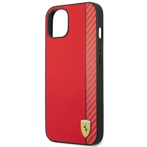 Eti na telefon Ferrari FEHCP14SAXRE do Apple iPhone 14 6,1" czerwony/red hardcase Carbon
