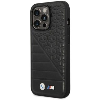Etui na telefon BMW BMHCP14X22PMGK do Apple iPhone 14 Pro Max 6,7" czarny/black Bi Pattern