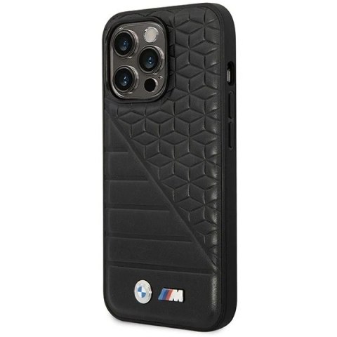 Etui na telefon BMW BMHCP14X22PMGK do Apple iPhone 14 Pro Max 6,7" czarny/black Bi Pattern