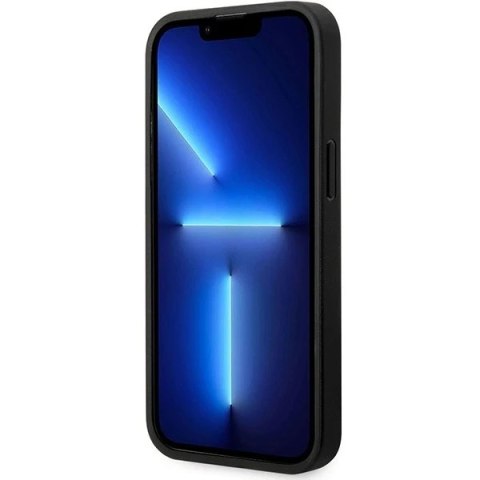 Etui na telefon BMW BMHCP14X22PPMK do Apple iPhone 14 Pro Max 6,7" czarny/black Tricolor M Collection