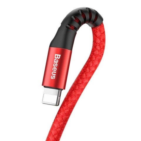Kabel sprężynowy Lightning Baseus Spring 1m 2A (czerwony)