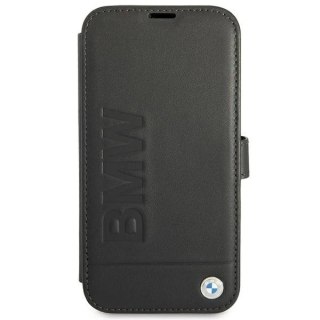 Etui na telefon BMW BMFLBKP13SSLLBK do Apple iPhone 13 Mini 5,4" czarny/black book Signature