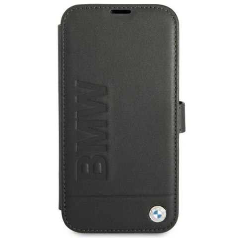 Etui na telefon BMW BMFLBKP13SSLLBK do Apple iPhone 13 Mini 5,4" czarny/black book Signature