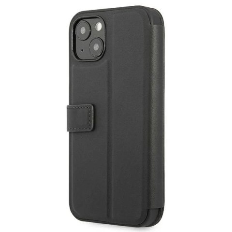 Etui na telefon BMW BMFLBKP13SSLLBK do Apple iPhone 13 Mini 5,4" czarny/black book Signature