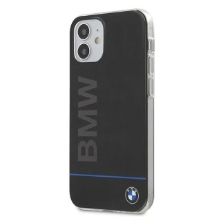 Etui na telefon BMW BMHCP12SPCUBBK do Apple iPhone 12 Mini 5,4" czarny/black hardcase Signature Printed Logo