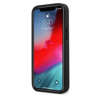 Etui na telefon BMW BMHCP12SSLLBK do Apple iPhone 12 Mini 5,4" czarny/black hardcase Signature Logo Imprint