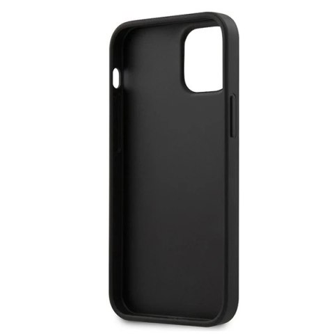 Etui na telefon BMW BMHCP12SSLLBK do Apple iPhone 12 Mini 5,4" czarny/black hardcase Signature Logo Imprint