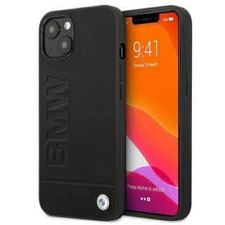 Etui na telefon BMW BMHCP13SSLLBK do Apple iPhone 13 Mini 5,4" czarny/black hardcase Signature Logo Imprint
