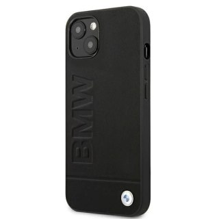 Etui na telefon BMW BMHCP13SSLLBK do Apple iPhone 13 Mini 5,4" czarny/black hardcase Signature Logo Imprint