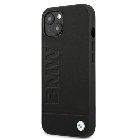 Etui na telefon BMW BMHCP13SSLLBK do Apple iPhone 13 Mini 5,4" czarny/black hardcase Signature Logo Imprint