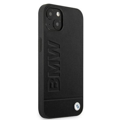 Etui na telefon BMW BMHCP13SSLLBK do Apple iPhone 13 Mini 5,4" czarny/black hardcase Signature Logo Imprint