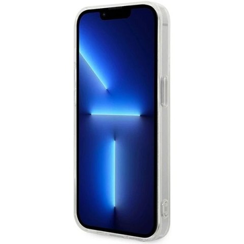 Etui na telefon BMW BMHCP14X22HMCH do Apple iPhone 14 Pro Max 6,7" biały/white Transparent Center