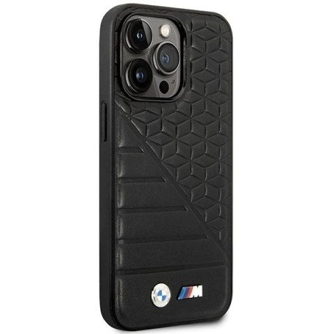 Etui na telefon BMW BMHCP14L22PMGK do Apple iPhone 14 Pro 6,1" czarny/black Bi Pattern