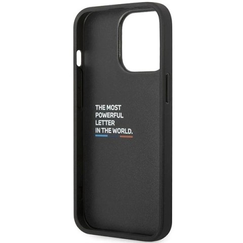 Etui na telefon BMW BMHCP14L22PMGK do Apple iPhone 14 Pro 6,1" czarny/black Bi Pattern