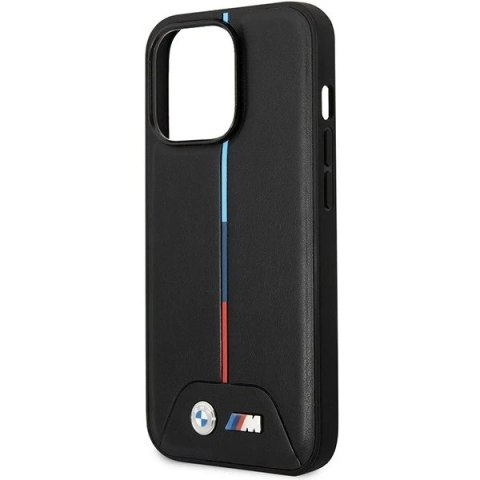 Etui na telefon BMW BMHCP14L22PVTK do Apple iPhone 14 Pro 6,1" czarny/black Quilted Tricolor