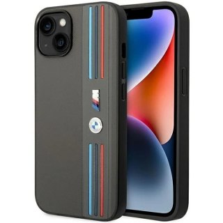 Etui na telefon BMW BMHCP14M22PPMA do Apple iPhone 14 Plus 6,7" szary/grey Tricolor M Collection