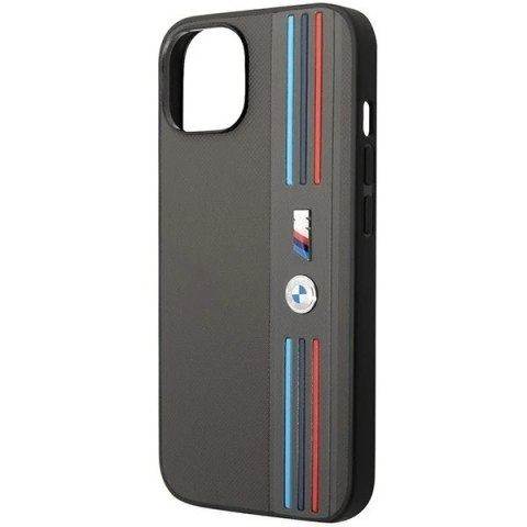 Etui na telefon BMW BMHCP14M22PPMA do Apple iPhone 14 Plus 6,7" szary/grey Tricolor M Collection