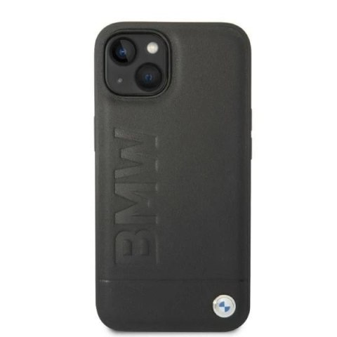 Etui na telefon BMW BMHMP14MSLLBK do Apple iPhone 14 Plus 6,7" czarny/black hardcase Signature Logo Imprint Magsafe