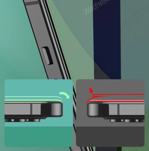 Baseus 2x zielone szkło hartowane 0,3 mm z filtrem Anti Blue Light iPhone 12 Pro Max (SGAPIPH67N-LP02)