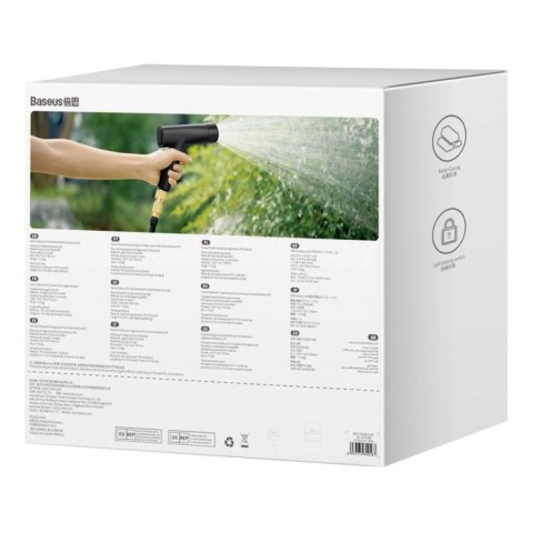 Baseus GF4 dysza do mycia samochodu + wąż 15M czarny (CPYY010101)