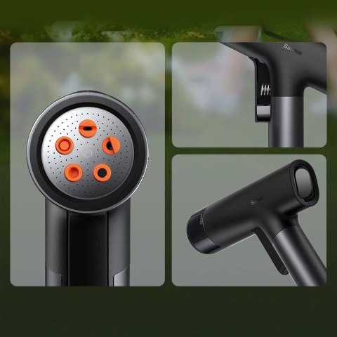 Baseus GF4 dysza do mycia samochodu + wąż 15M czarny (CPYY010101)
