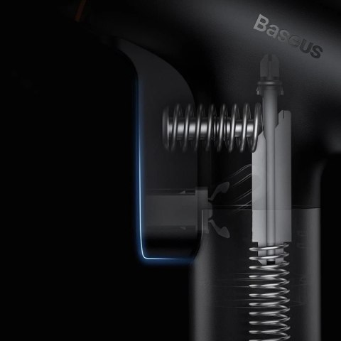 Baseus pistolet do mycia samochodu Baseus - zraszacz, myjka do auta 15 m - czarny (GF5)