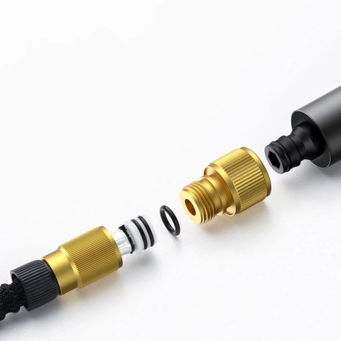 Baseus pistolet do mycia samochodu Baseus - zraszacz, myjka do auta 15 m - czarny (GF5)