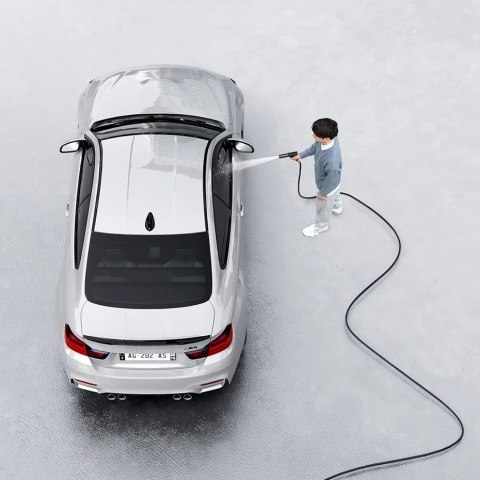 Baseus pistolet do mycia samochodu Baseus - zraszacz, myjka do auta 7,5 m - czarny (GF5)