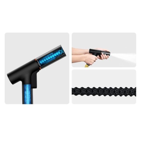 Baseus pistolet do mycia samochodu Baseus - zraszacz, myjka do auta 7,5 m - czarny (GF5)