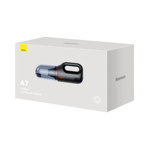 Bezprzewodowy odkurzacz samochodowy Baseus A7 (szary)