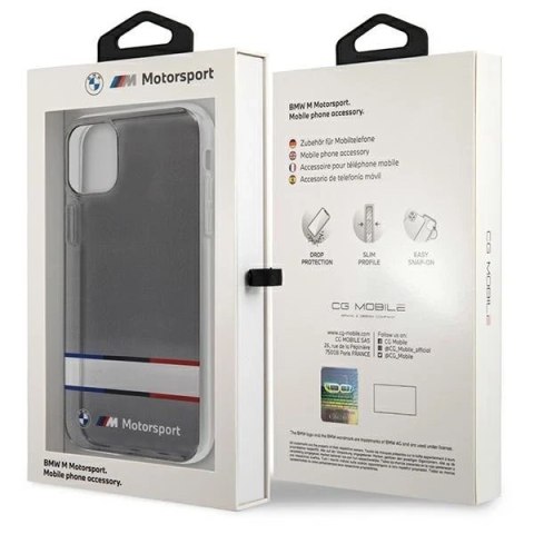 Etui BMW BMHCN61SHTWK do Apple iPhone 11/ XR 6.1" hardcase Tricolor Stripes