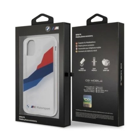 Etui BMW BMHCN61SKTGT do Apple iPhone 11/ XR 6.1" hardcase Motorsport Tricolor
