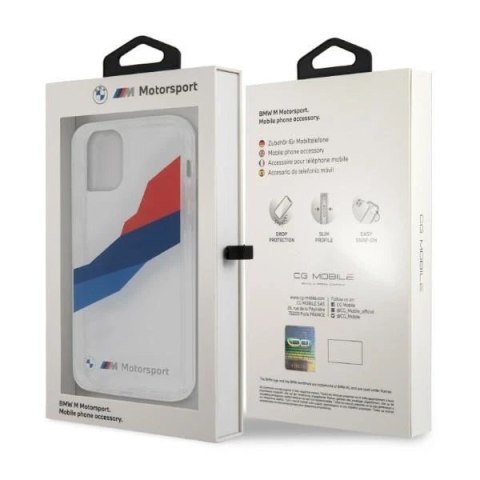 Etui BMW BMHCP12MSKTGT do Apple iPhone 12/ 12 Pro 6,1" hardcase Motorsport Tricolor