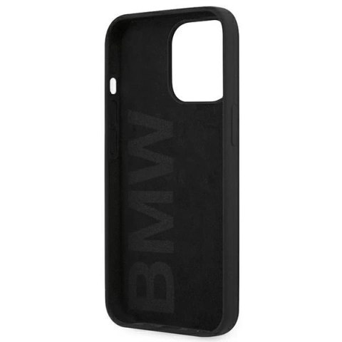 Etui BMW BMHCP13LSILBK do Apple iPhone 13/ 13 Pro 6,1" hardcase Silicone Signature