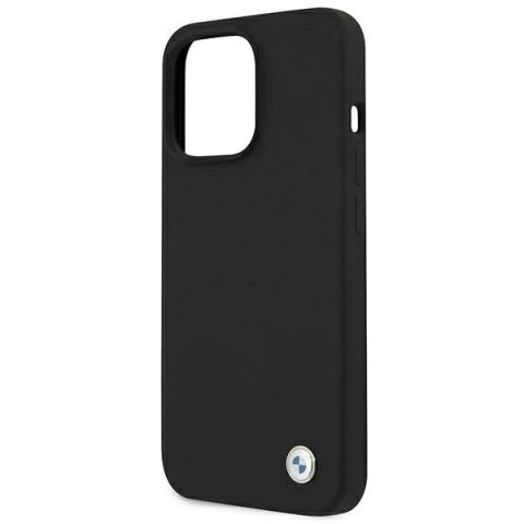 Etui BMW BMHCP13LSILBK do Apple iPhone 13/ 13 Pro 6,1" hardcase Silicone Signature