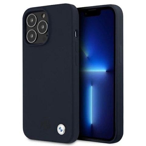 Etui BMW BMHCP13LSILNA do Apple iPhone 13/ 13 Pro 6,1" hardcase Silicone Signature