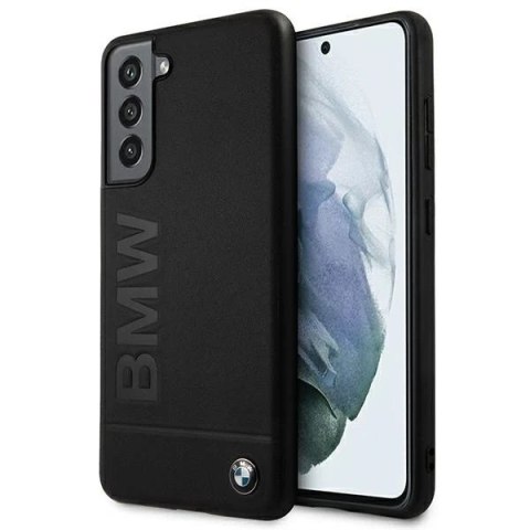 Etui BMW BMHCS21FESLLBK G990 do Samsung Galaxy S21 FE hardcase Signature Logo Imprint